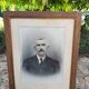 Framed portrait of a man.