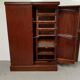 Compactom mahogany cabinet