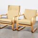 Armchairs model 401& 402 by Alvar Aalto for Artek 1940