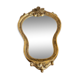 Wooden mirror 34x19cm