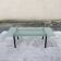 Frosted glass modernist coffee table 1950