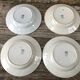 10 assiettes terre de fer. St Amand & Hamage. modèle Reigne