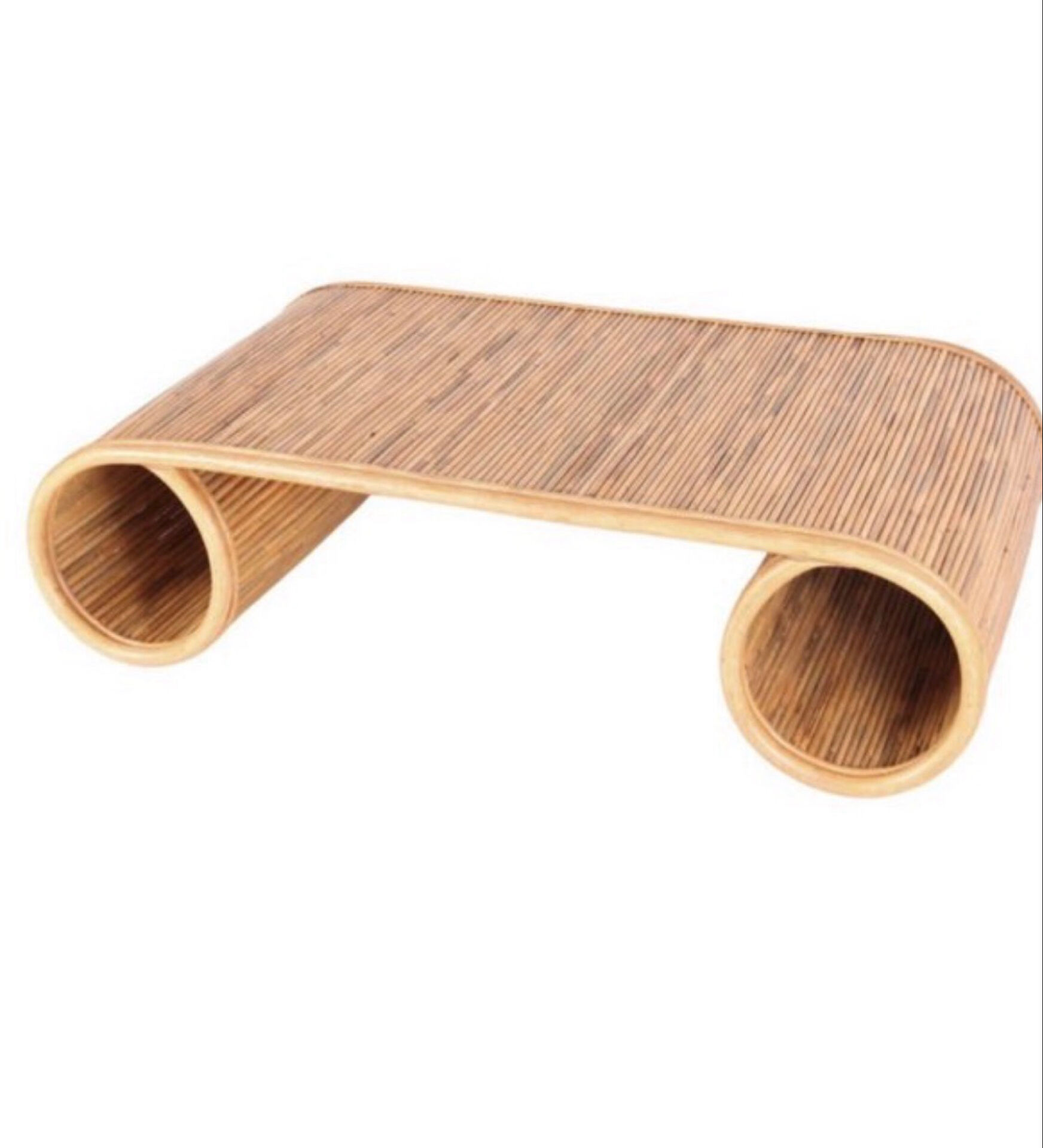 Rattan coffee table