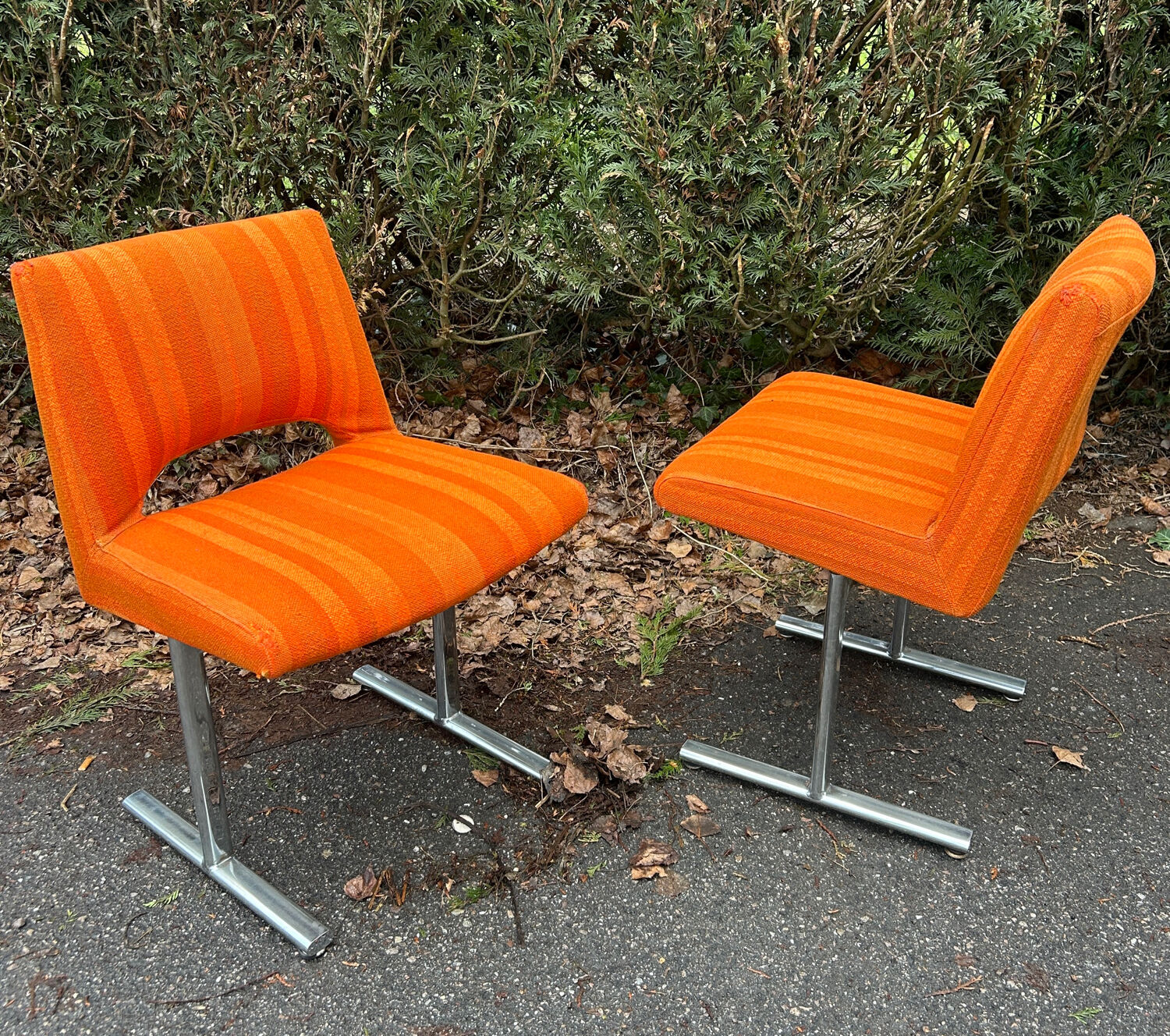 Paire de chaises Georges Frydman