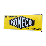 Strasbourg Alsatian enamelled enamel plate