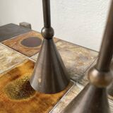Trio of Memphis candlesticks