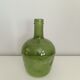 Dame Jeanne / vintage 4L green glass carboy
