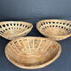 3 wicker baskets