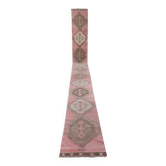 Tapis de couloir turc vintage