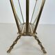 Bronze and brass faux-bamboo magazine rack by the Baguès house.