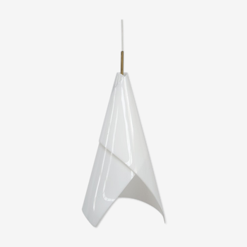 Scandinavian hanging lamp in plexiglass 1960