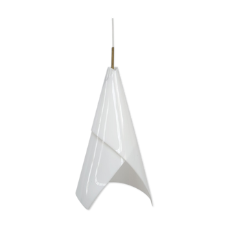 Scandinavian hanging lamp in plexiglass 1960