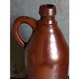 High bottle Art-popular heavy earth enamelled late nineteenth