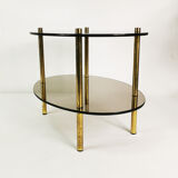 Minimalist oval table, Germany, 1960s