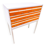 Meuble de Métier Vintage / Chiffonnier 12 Tiroirs – Design Moderniste
