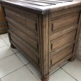 Large antique wooden chest