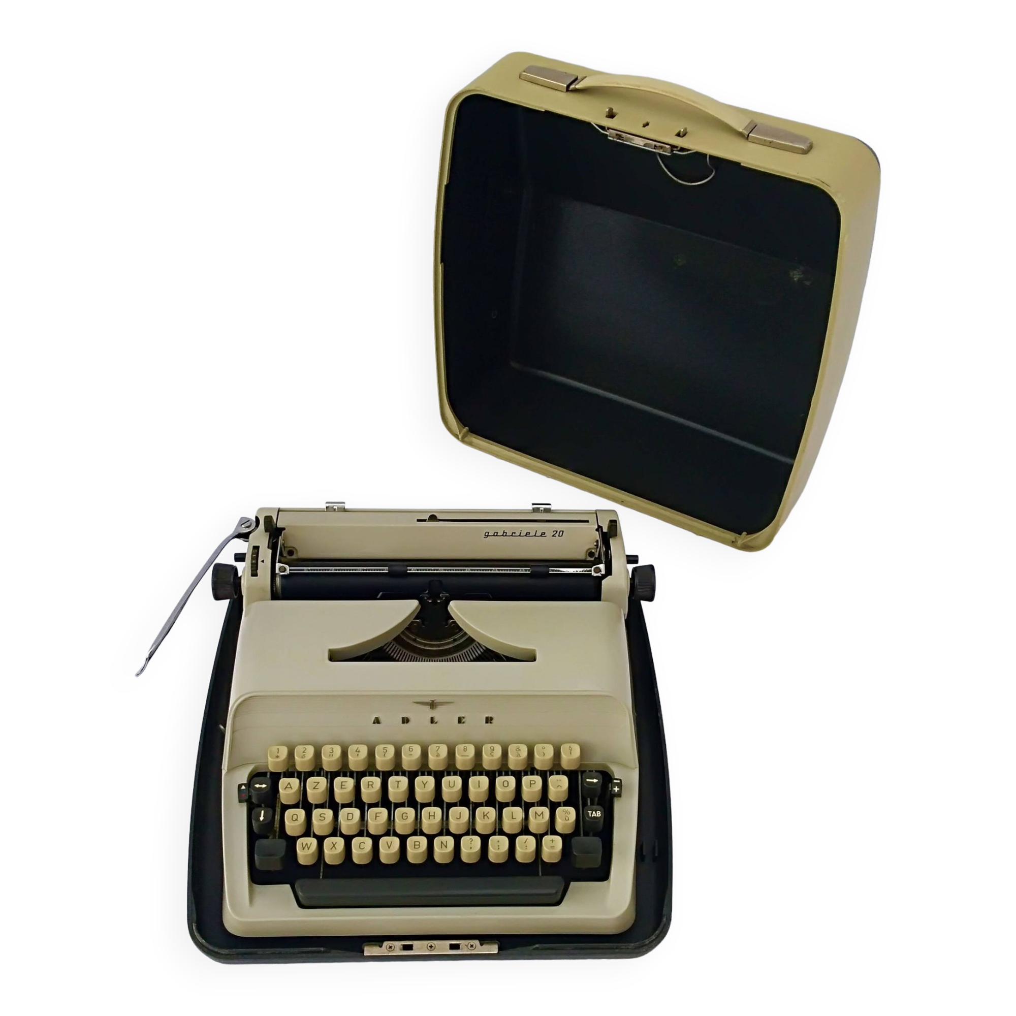 Adler Gabriele 20 portable typewriter 50s/60s