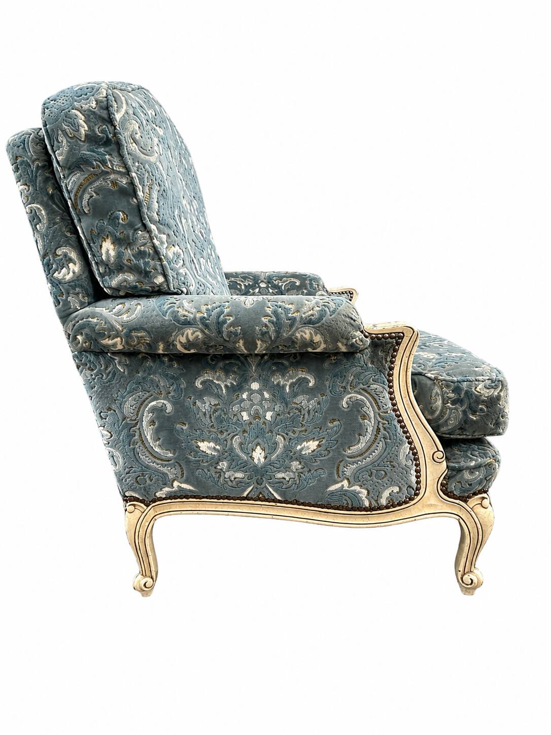 Set of 4 Louis XV cottage Provence armchairs