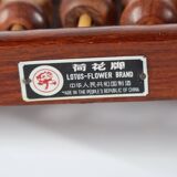 Old abacus lamp base, Chinese suanpan "lotus-flower brand"