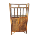 Rattan bookcase 70