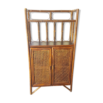 Étagère en rotin et cannage 70