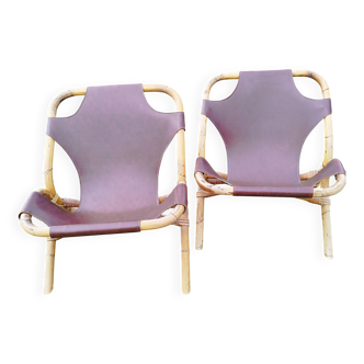 Vintage rattan chairs Rohe Noordwold