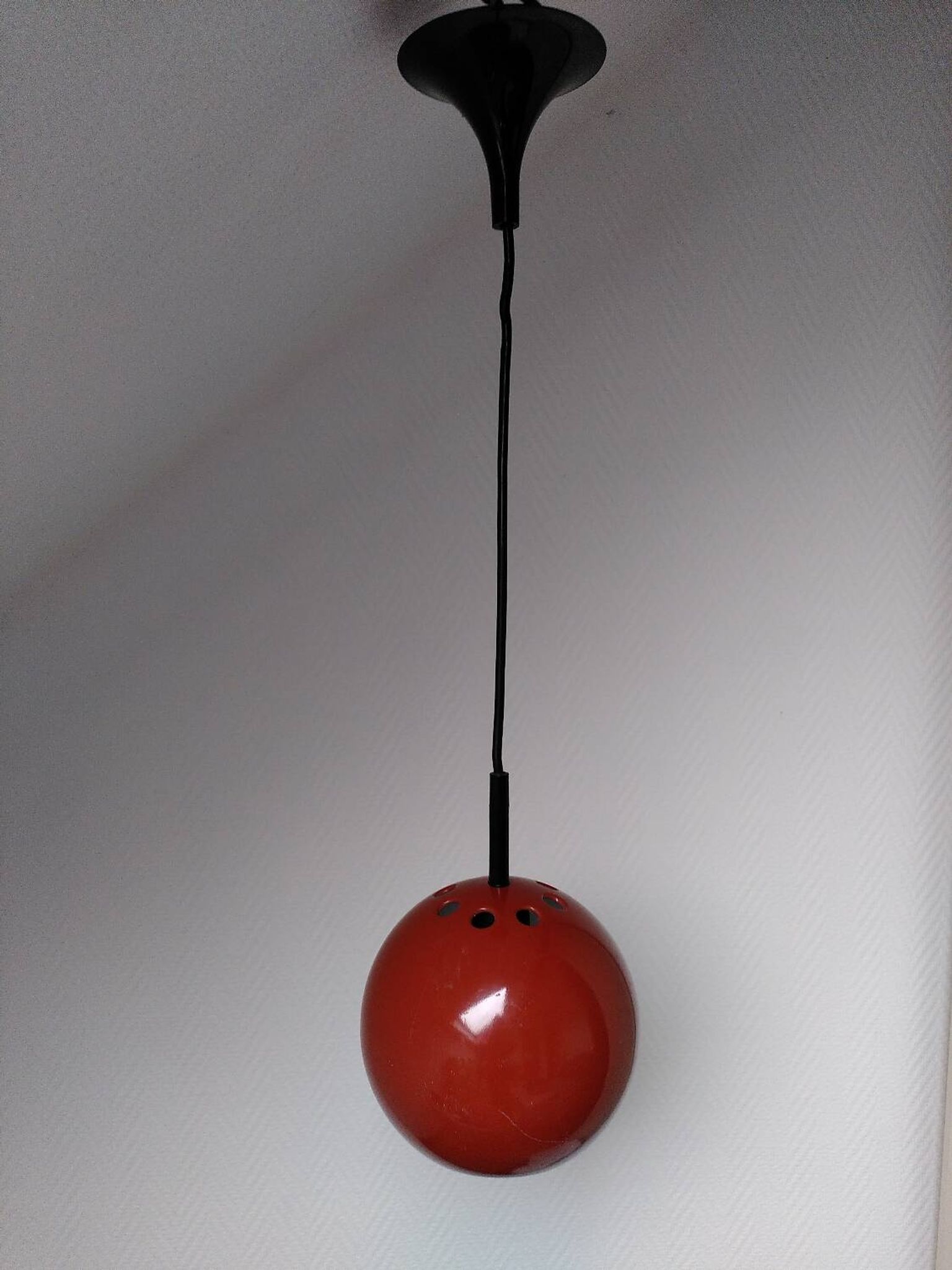 Vintage metal pendant light