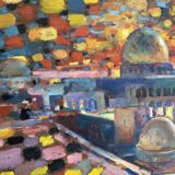 Landscape of Jerusalem by Patrice Landauer