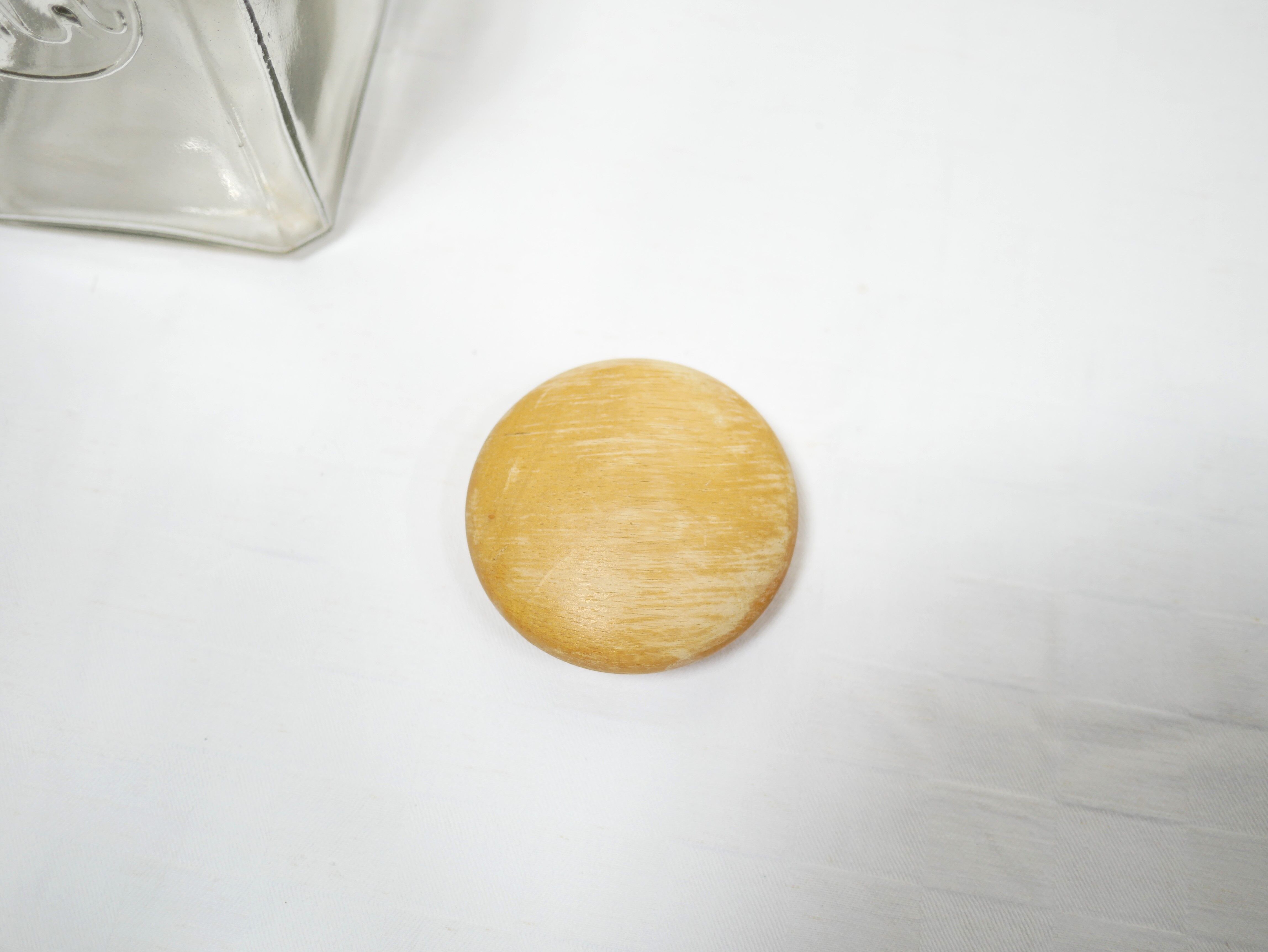 Vintage glass jar by et Compagnie