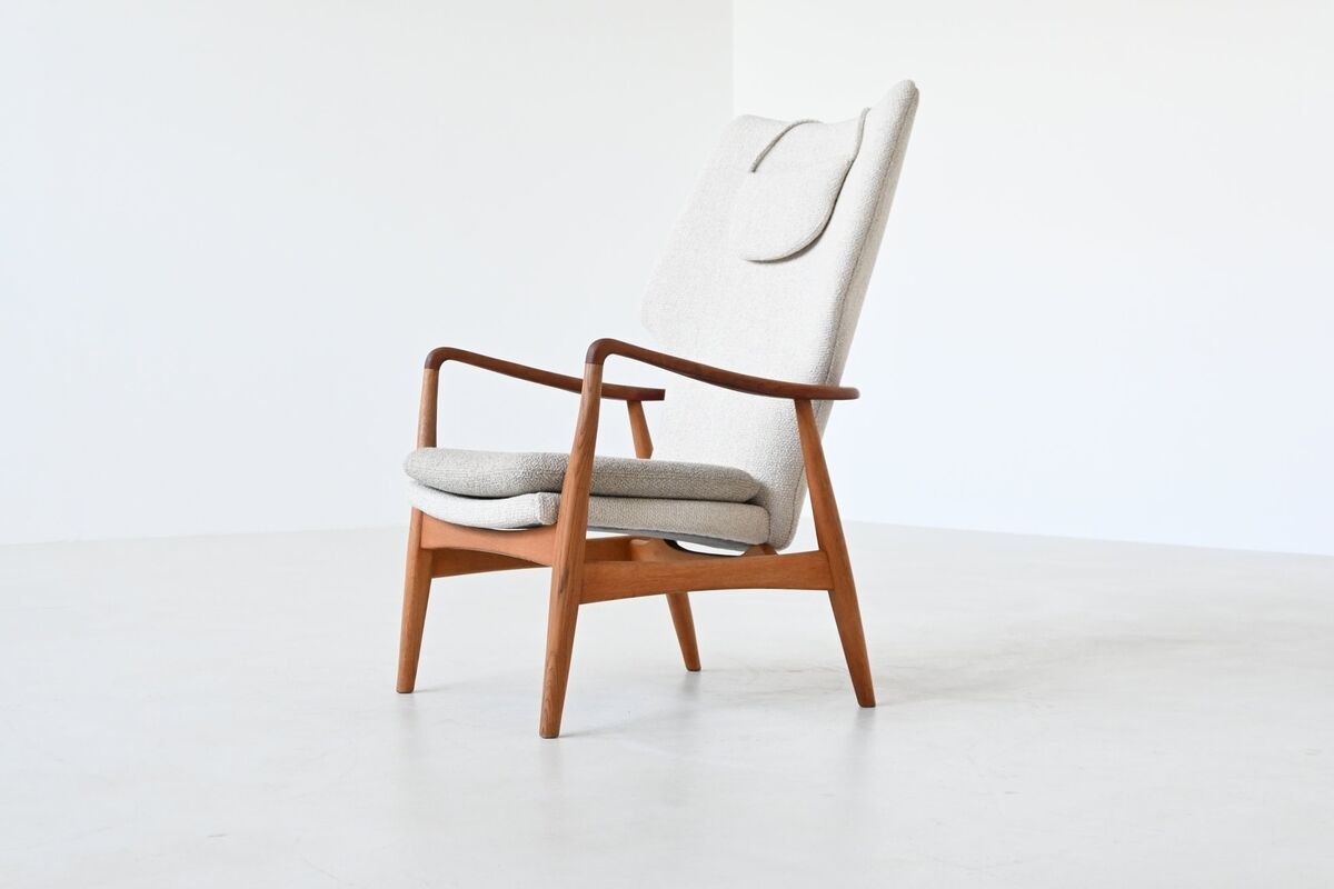 A. Madsen and H. Schubell “Kirsten” lounge chairs Bovenkamp Netherlands 1960