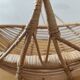 Woven wicker basket