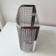 Corbeille murale industrielle en inox