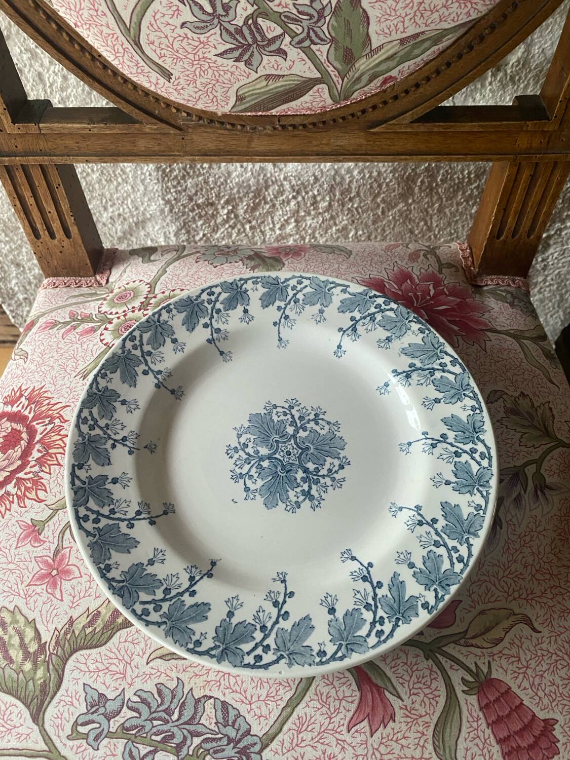 K&g lunéville ironstone flat plate, neva model