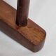 Folding teak magazine door by Cees Braakman