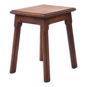 Tabouret bois vintage,