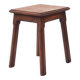 Tabouret bois vintage, tabouret d'appoint, table basse, porte-plante