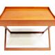 Danish Folding Campaign Side Table by Torsten Johansson for Bo-Ex