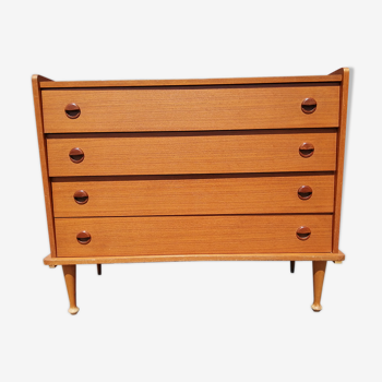 Chest of drawers vintage 60s - atypical format