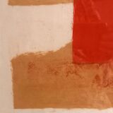 Lithograph by Bernard Cathelin, Mexican Market, 1965