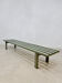Banc à lattes en métal vintage 'Meta' Metaform