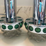 Pair of vintage wall lights Raak