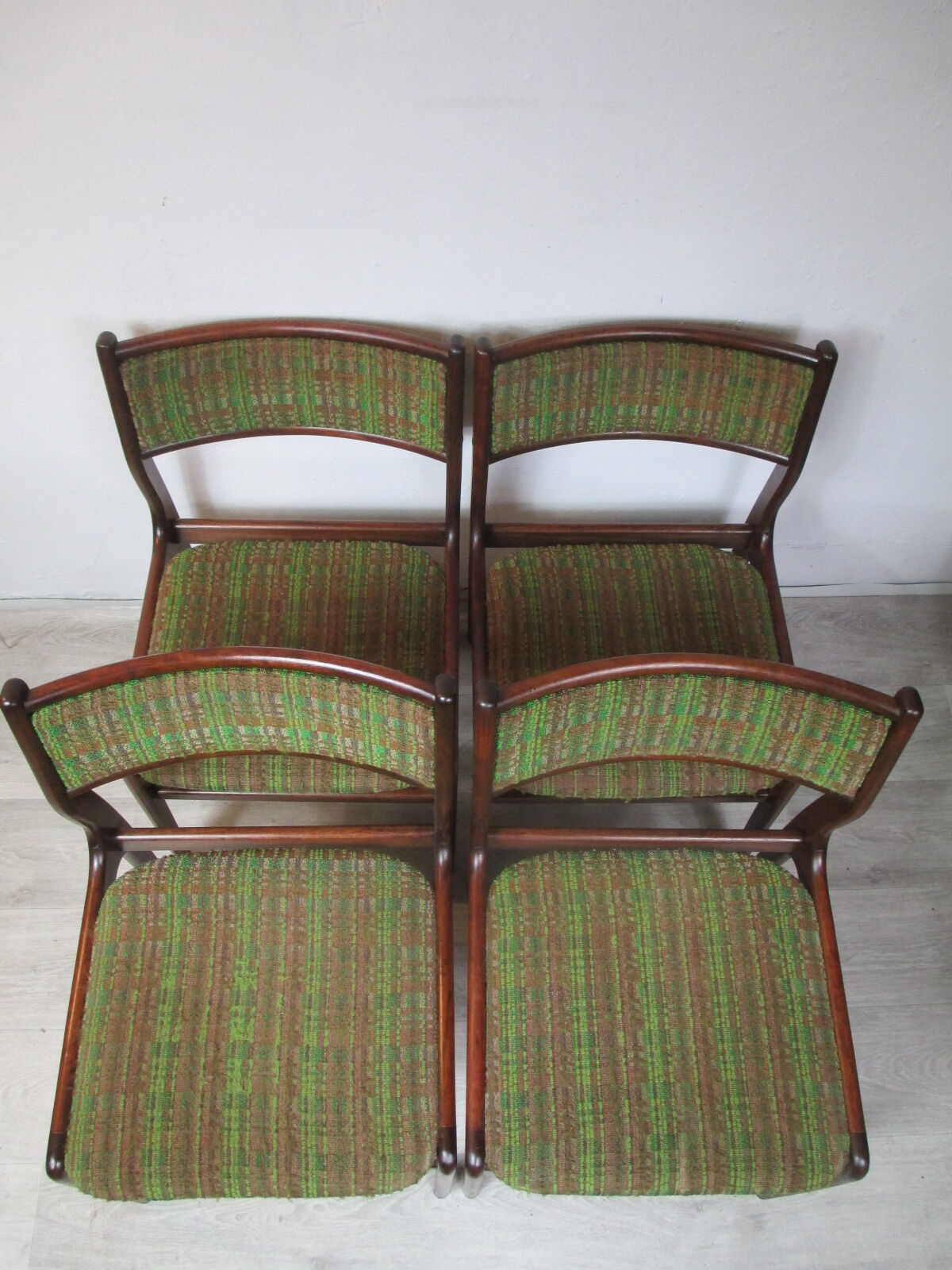 Set of four chairs, Denmark, 1970s