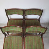Set of four chairs, Denmark, 1970s