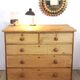 English pine dresser