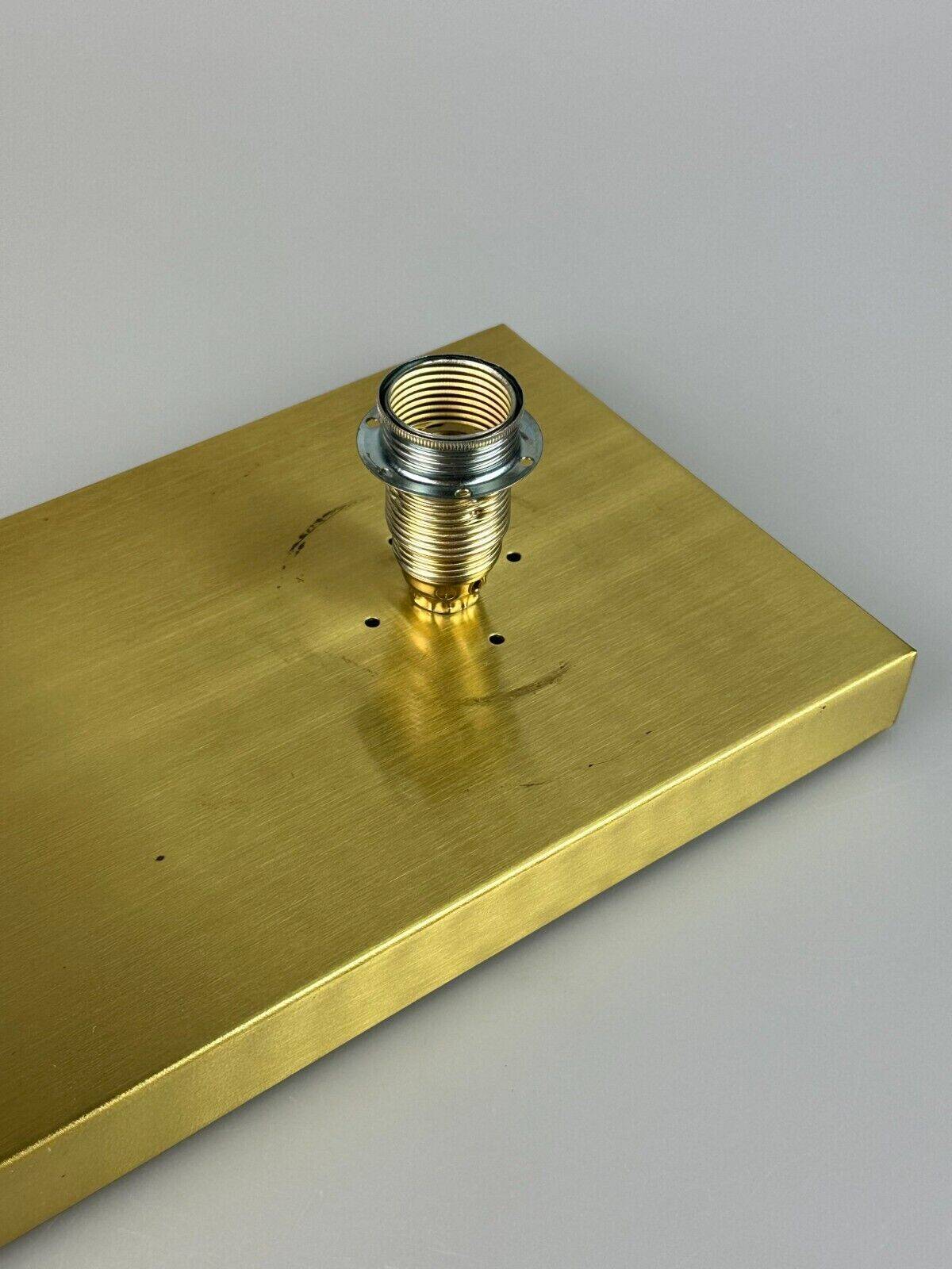 60s 70s peill & putzler cube wall lamp wall sconce ice glass space design