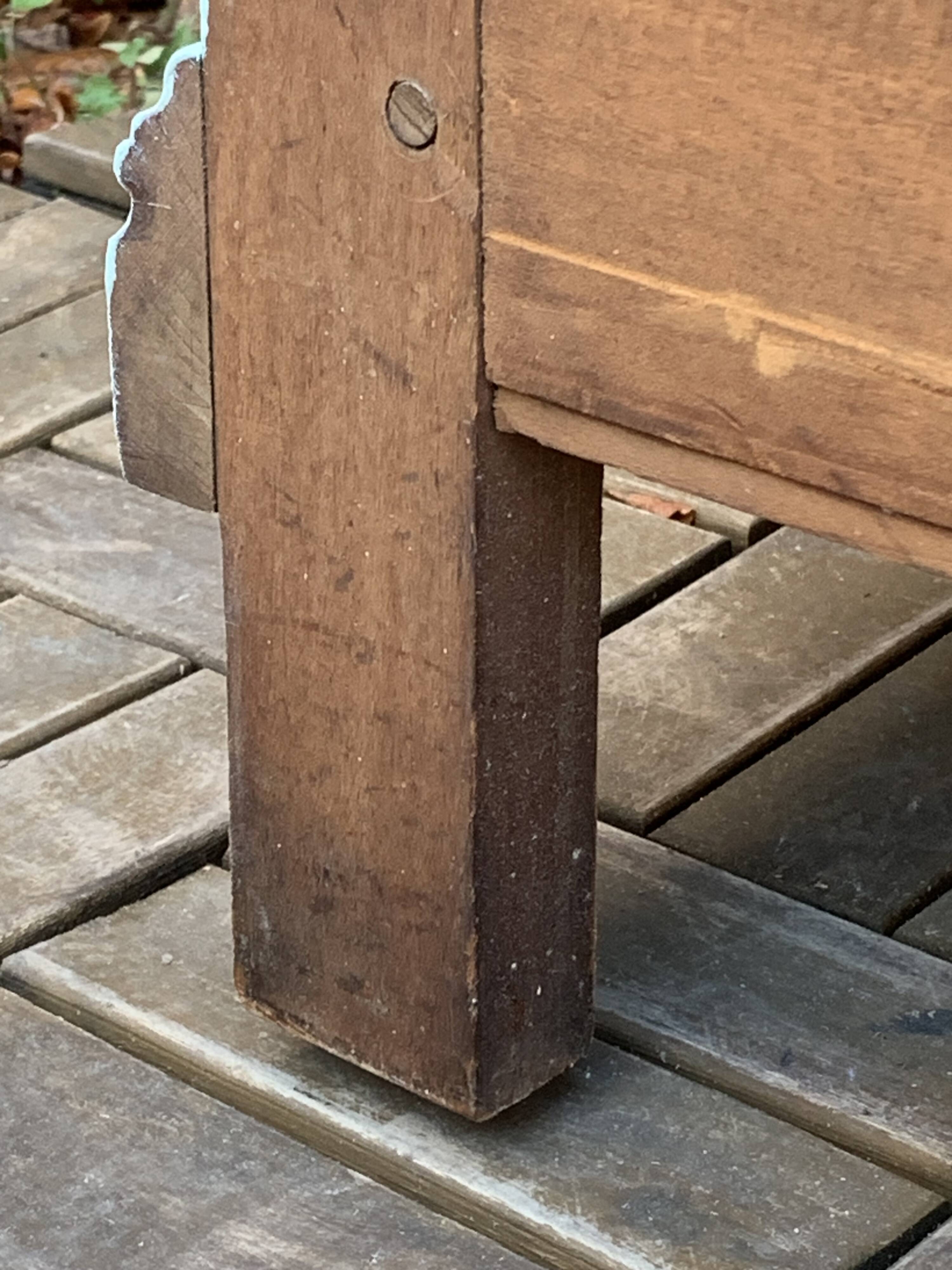 Antique celadon glass Parisian wardrobe H162