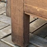 Antique celadon glass Parisian wardrobe H162