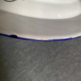 Assiette plate émaillée Fajalauza