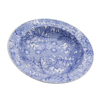 Coupelle bleue fleurs royal Tudor ware