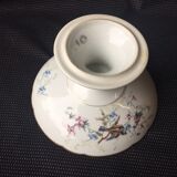 Service - dessert porcelain limoges Haviland H-c decoration flowers birds